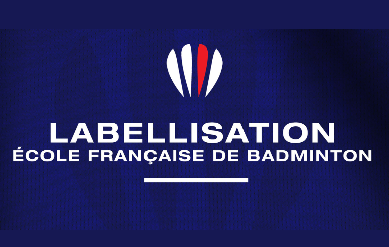 Ecole de badminton labellisée *** 